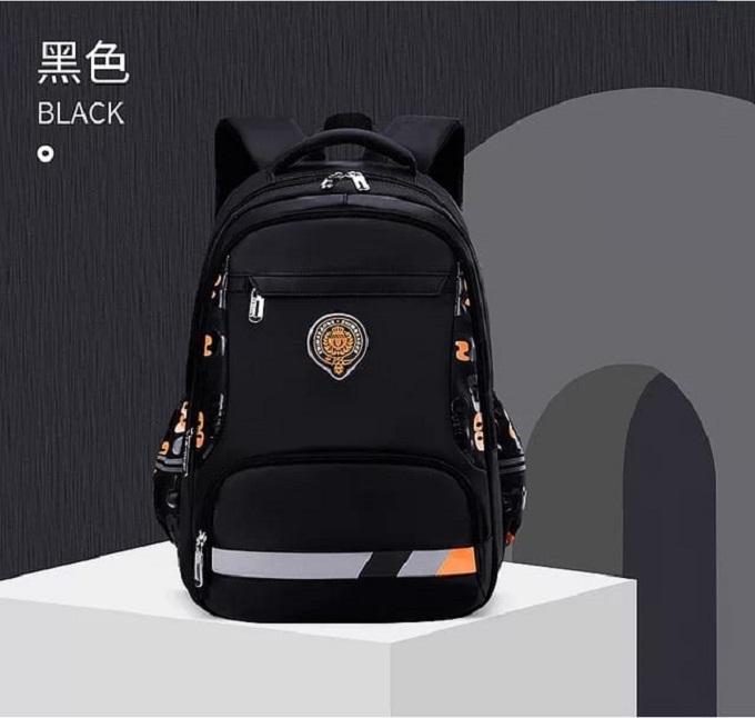 Large Capacity Teenage School Bags - Black